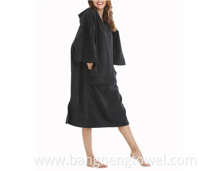 Towel Poncho Womens